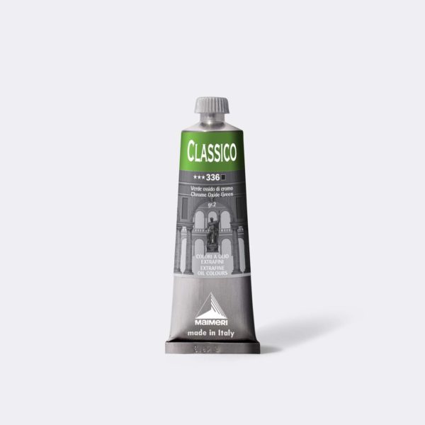 336 olio classico maimeri verde ossido di cromo