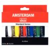 Acrilico standard Amsterdam set 6 pz 20 ml.