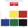 Acrilico standard Amsterdam set 6 pz 20 ml. - immagine 2