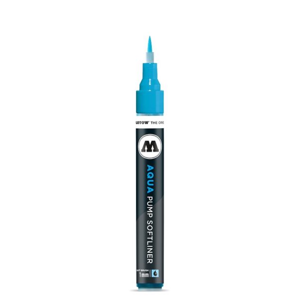 AQUA INK PUMP SOFTLINER 1 MM BRUSH - MOLOTOW 727000