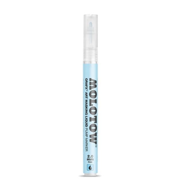 ART MASKING LIQUID PUMP MARKER 2.0 MM - MOLOTOW 728001 - immagine 2