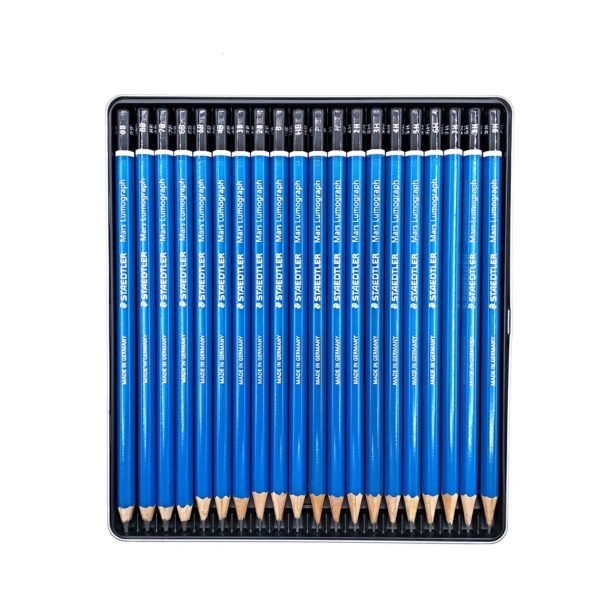Mars Lumograph Set 20pz - Staedtler 100G20 - immagine 2