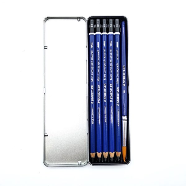 Mars Lumograph aquarell Set 5pz+1 Staedtler 100AG6 - immagine 2