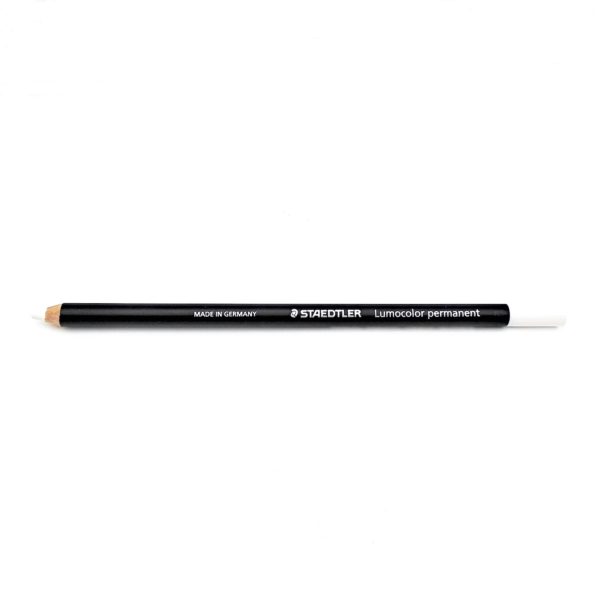 Lumocolor permanent glasochrom bianco - Staedtler 108 20