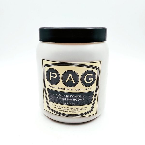 Colla di coniglio in perline 500gr - Paolo Angeletti Gold