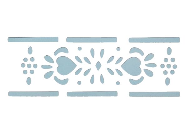 STENCIL A/5 BORDURA 201 - EASY