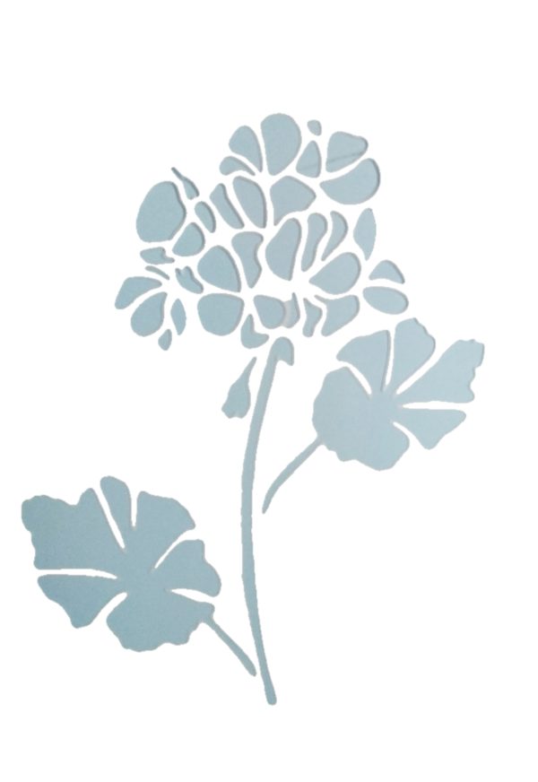 STENCIL A/5 GERANIO 206 - EASY
