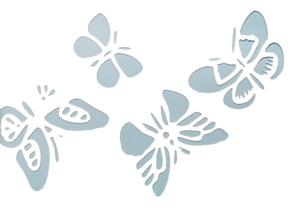 STENCIL A/5 FARFALLE 209 - EASY
