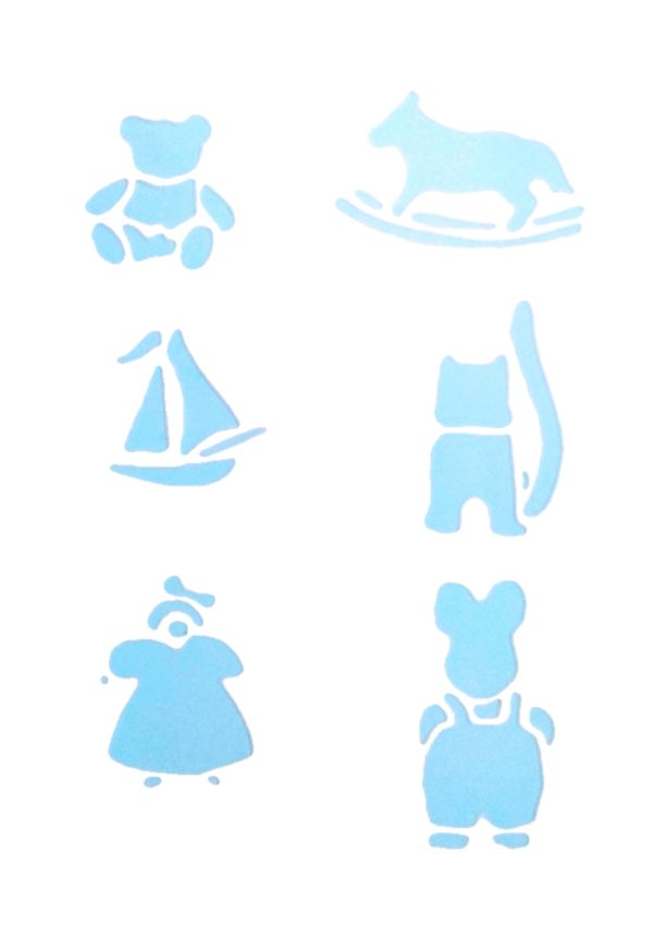 STENCIL A/5 PUPAZZI 211 - EASY