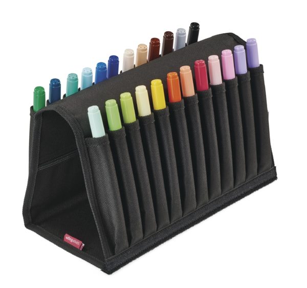 Astuccio vuoto per 24 Copic nero  - Sense Bag - immagine 4