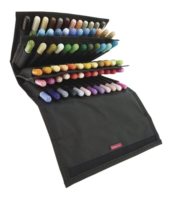 Astuccio vuoto per 72 Copic nero  - Sense Bag - immagine 3