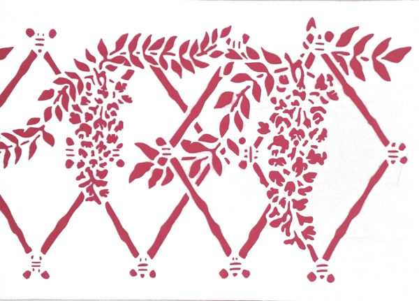 STENCIL 21X90 CM GLICINE 102 - EASY