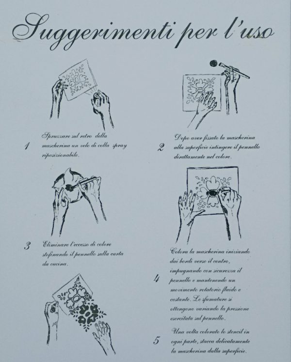 STENCIL A/4 CAMPANULE 309 - EASY - immagine 3