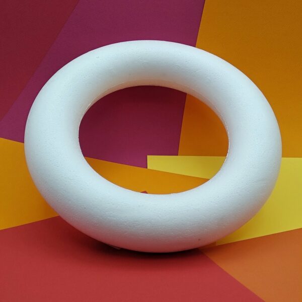 Anello polistirolo 25cm (diametro) pieno - immagine 2