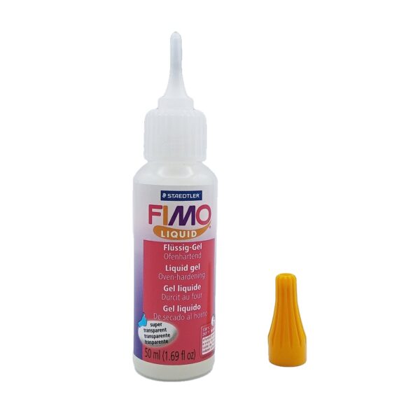 Fimo liquid gel  50ml. trasparente - Staedtler 8050 00 BK - immagine 2