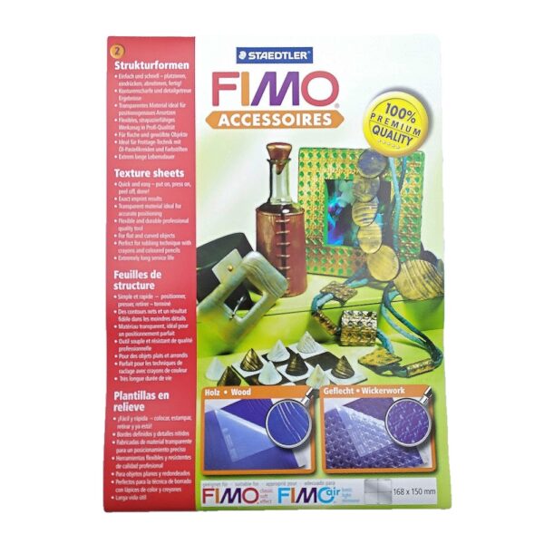 Fimo fogli texture legno/cesto – Staedtler 8744 05