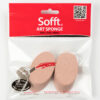 Soft Art Sponge angle slice round 2pz - immagine 2