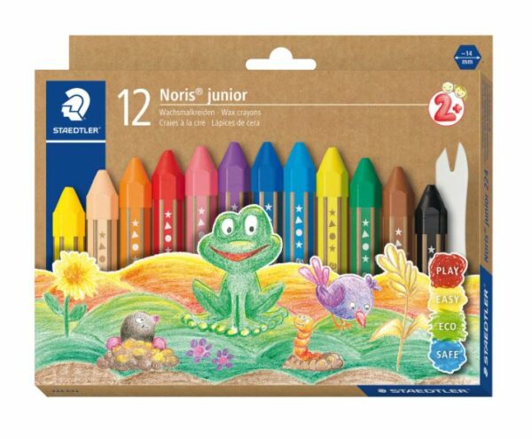 Noris junior pastelli cera - Staedtler 224 C12