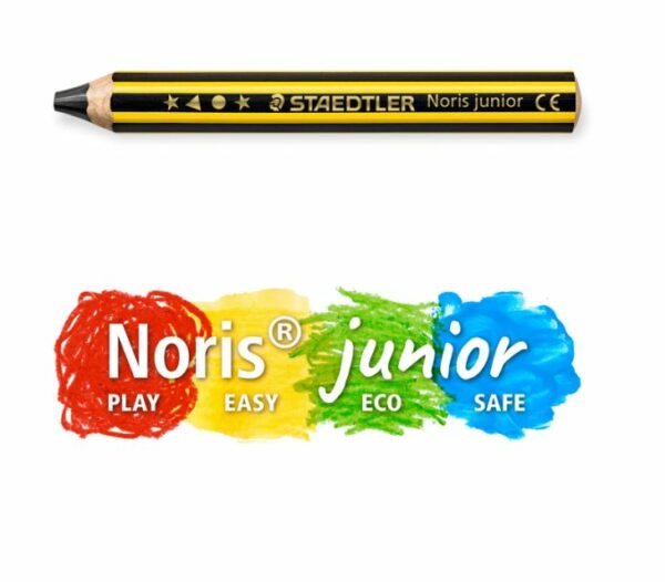 Noris junior matitone - Staedtler 141-2B BK - immagine 6